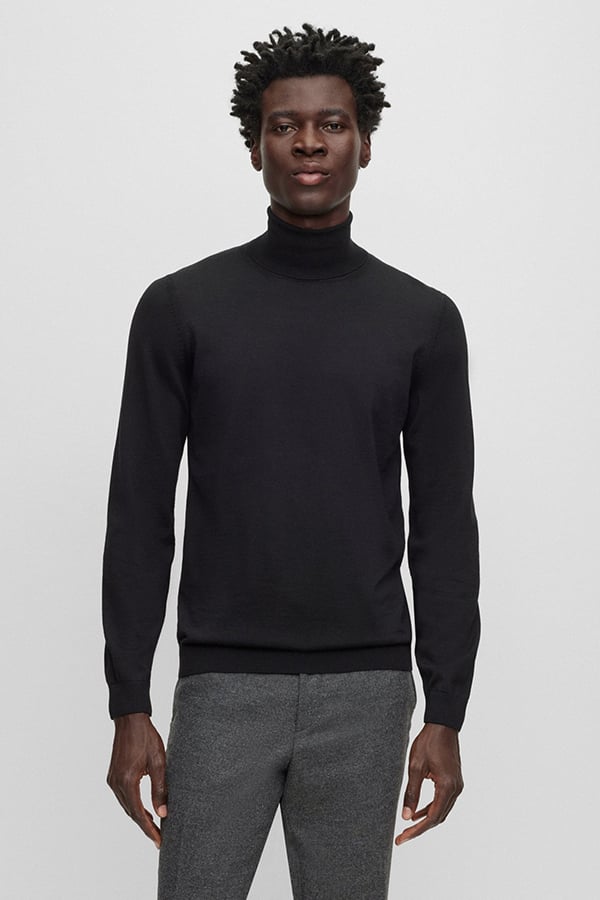 ΠΛΕΚΤΗ ΜΠΛΟΥΖΑ BOSS - 001 ΜΑΥΡΟ